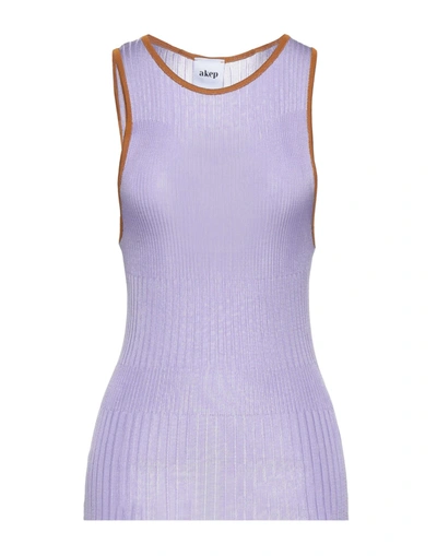 Akep Tops In Lilac