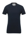 Fruit Of The Loom X Cedric Charlier T-shirts In Dark Blue