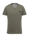 Neill Katter T-shirts In Military Green