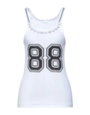 P.a.r.o.s.h Tank Tops In White