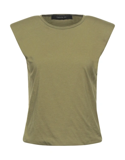 Federica Tosi T-shirts In Military Green