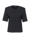 Federica Tosi T-shirts In Black