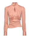 Elisabetta Franchi Blouses In Salmon Pink