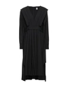 Eleventy Midi Dresses In Black