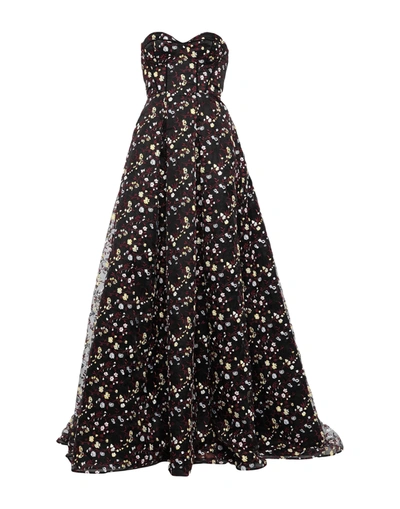 Erdem Long Dresses In Black