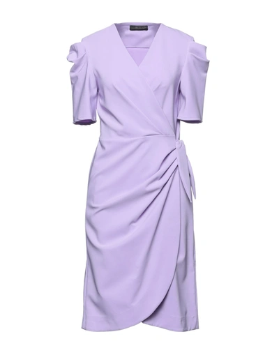 Alessandro Dell'acqua Midi Dresses In Lilac