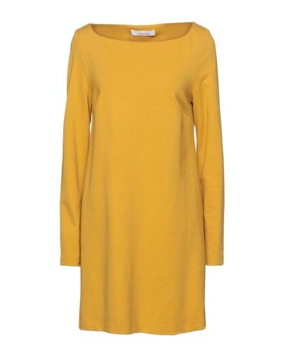 Liviana Conti Short Dresses In Yellow