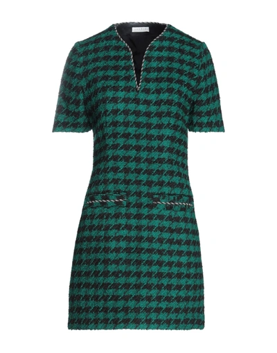 Sandro Short Dresses In Green