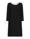 Hanita Short Dresses In Black