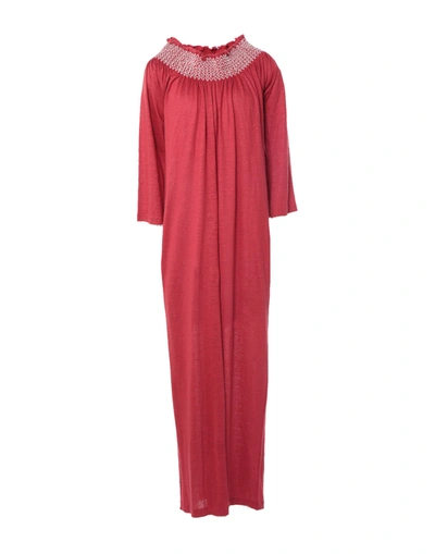 Malo Long Dresses In Red