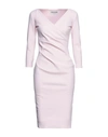 Chiara Boni La Petite Robe Midi Dresses In Light Pink