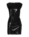 Liu •jo Short Dresses In Black