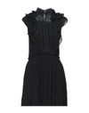 Isabel Marant Short Dresses In Black