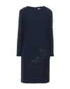 Iceberg Short Dresses In Dark Blue
