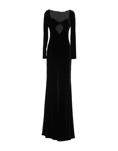 Alessandra Rich Long Dresses In Black