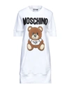 Moschino Short Dresses In White
