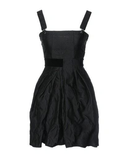 High Short Dresses In Black