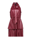 Pinko Midi Dresses In Red