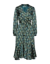 PAOLA PRATA PAOLA PRATA WOMAN MIDI DRESS GREEN SIZE 4 POLYESTER,15140842EC 3