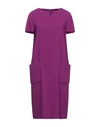 Aspesi Midi Dresses In Mauve