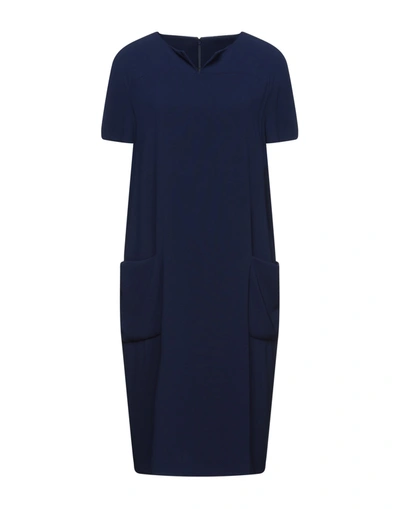 Aspesi Midi Dresses In Bright Blue
