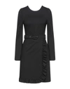 Sfizio Short Dresses In Black