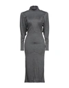 Isabel Marant Midi Dresses In Steel Grey