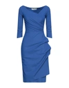 Chiara Boni La Petite Robe Midi Dresses In Blue