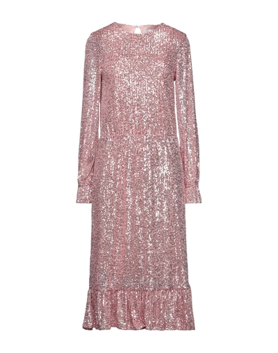 Be Blumarine Midi Dresses In Pink