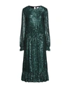 Be Blumarine Midi Dresses In Green