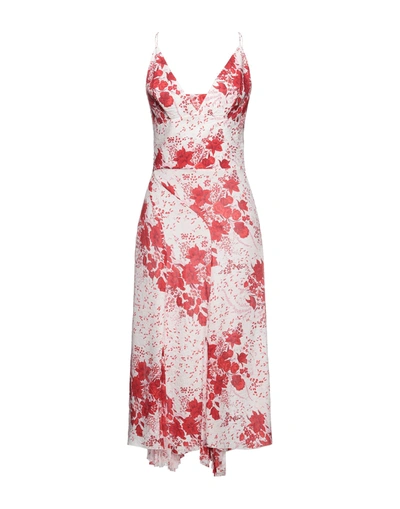 Ermanno Scervino Midi Dresses In Red