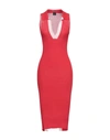 Pinko Midi Dresses In Red