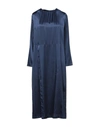 Aglini Midi Dresses In Dark Blue
