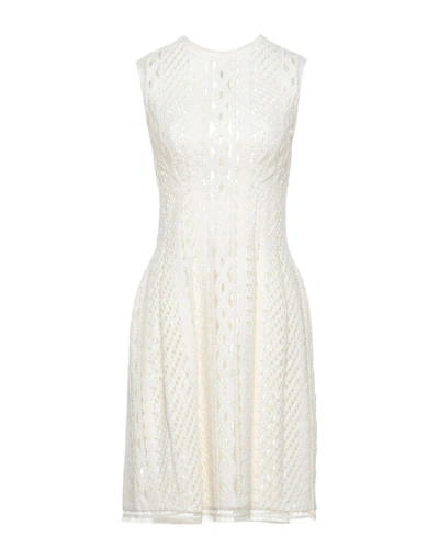 Ermanno Scervino Short Dresses In White