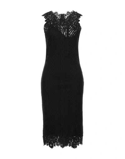 Ermanno Scervino Midi Dresses In Black