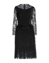 Ermanno Scervino Midi Dresses In Black