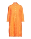 Rosso35 Short Dresses In Orange
