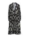 Iro Midi Dresses In Black