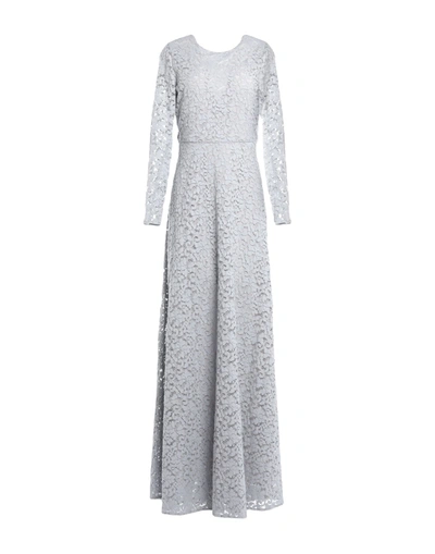 Fabiana Filippi Long Dresses In Light Grey