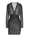 Maje Short Dresses In Black