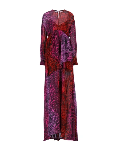 Just Cavalli Long Dresses In Pink