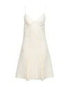 Ermanno Scervino Short Dresses In Ivory