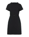 High Short Dresses In Black