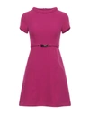 High Short Dresses In Purple