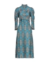 Sandro Midi Dresses In Green