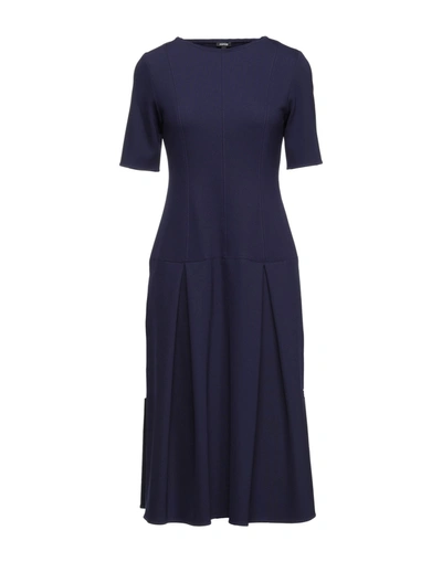 Aspesi Woman Midi Dress Dark Purple Size S Polyamide, Elastane