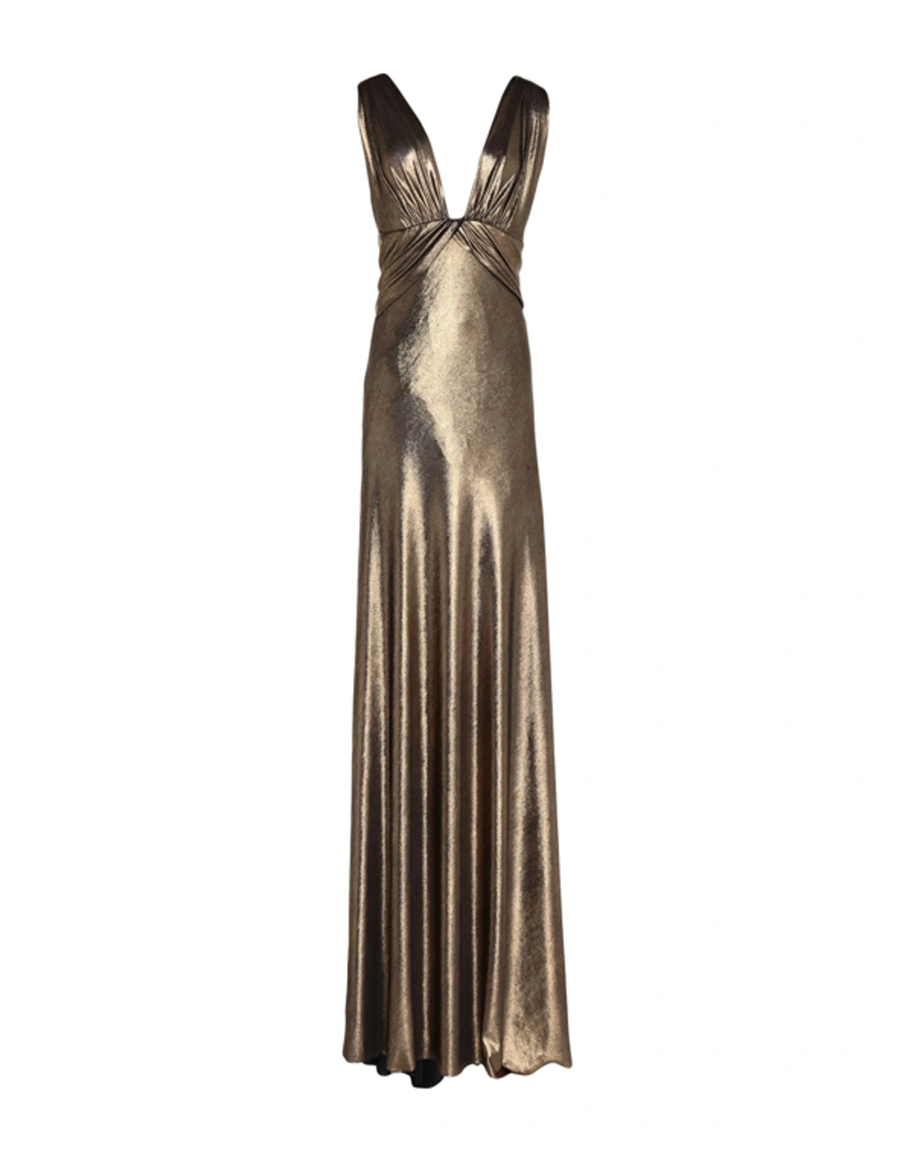 Maria Lucia Hohan Long Dresses In Gold | ModeSens