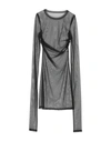 Dolce & Gabbana Midi Dresses In Black