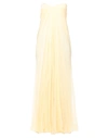 Alexander Mcqueen Long Dresses In Yellow