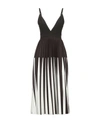 Jijil Midi Dresses In Black